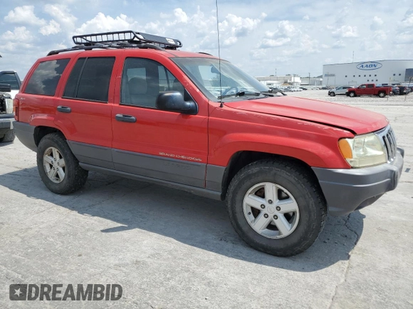 2001 Jeep Grand Cherokee Laredo with VIN 1J4GW48S71C596518, listed as a Copart auction lot 60307805 with 183,787 mi miles and Salvage title. Bid and sale history available at DreamBid. Image 4.
