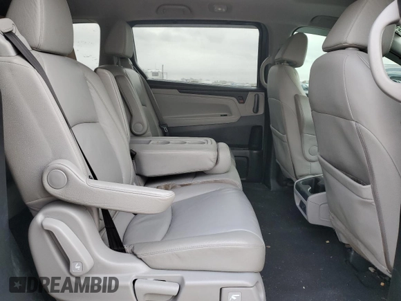 2020 Honda Odyssey EX-L with VIN 5FNRL6H77LB053111, listed as a Copart auction lot 46974065 with 71,246 mi miles and Salvage Title. Bid and sale history available at carsss.com. Image 10.
