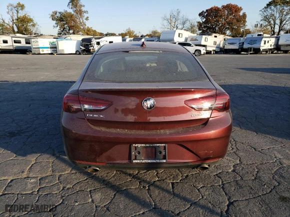 2018 Buick Regal Sportback Preferred II with VIN W04GM6SX7J1142108, listed as a Copart auction lot 76832834 with 100,322 mi miles and Salvage Title. Bid and sale history available at carsss.com. Image 6.