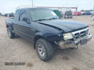 2000 Ford Ranger XL z VIN 1FTYR14VXYPB62662, wystawiony jako IAAI lot #42172661 z przebiegiem 165 299 mil mil oraz . Historia ofert i sprzedaży dostępna na DreamBid. Obrazek 1.