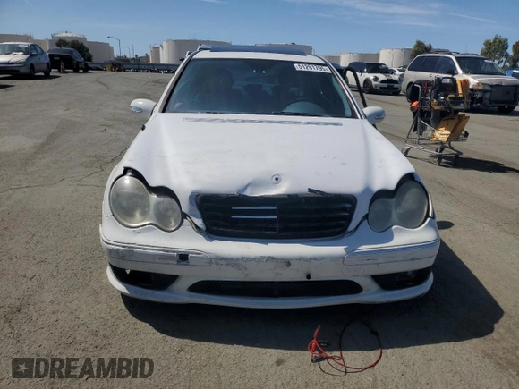 2007 Mercedes-Benz C 230 Sport with VIN WDBRF52H67F889835, listed as a Copart auction lot 51291795 with 150,526 mi miles and Salvage Title. Bid and sale history available at DreamBid. Image 5.