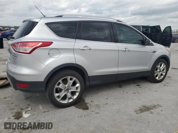 2014 Ford Escape Titanium with VIN 1FMCU0JX8EUB61768, listed as a Copart auction lot 51996795 with 102,360 mi miles and Clean Title. Bid and sale history available at carsss.com. Image 3.