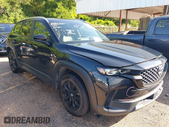 2024 Mazda CX-50 2.5 S Preferred Package with VIN 7MMVABBM5RN167209, listed as a IAAI auction lot 42086589 with 50,416 mi miles. Bid and sale history available at carsss.com. Image 1.