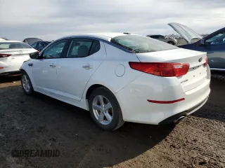 2015 Kia Optima LX with VIN KNAGM4A78F5584825, listed as a Copart auction lot 46266055 with 69,689 mi miles and Salvage Title. Bid and sale history available at DreamBid. Image 2.