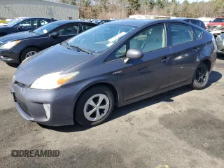 2013 Toyota Prius One with VIN JTDKN3DU8D5662863, listed as a Copart auction lot 48520015 with 87,596 mi miles and Clean Title. Bid and sale history available at DreamBid. Image 1.