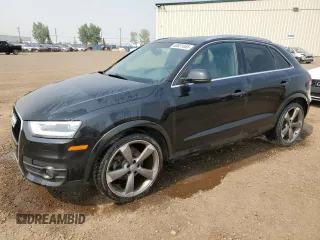 2015 Audi Q3 with VIN WA1GFEFS7FR000563, listed as a Copart auction lot 60831065 with 254,132 mi miles and Clean title. Bid and sale history available at DreamBid. Image 1.