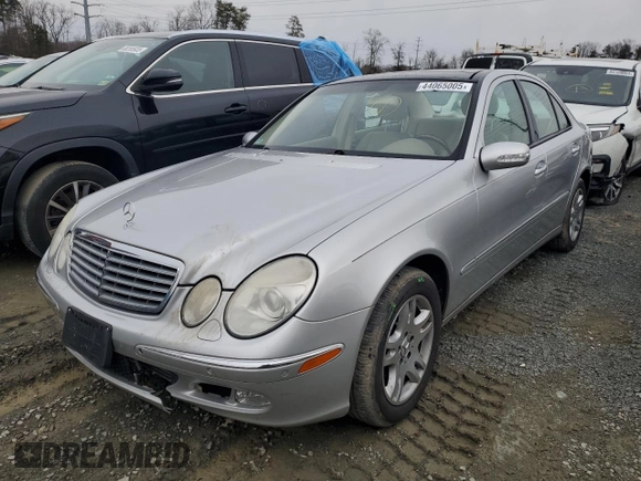 2005 Mercedes-Benz E-Class 3.2L CDI with VIN WDBUF26J55A649692, listed as a Copart auction lot 44065005 with 0 mi miles and Salvage Title. Bid and sale history available at carsss.com. Image 1.