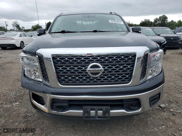 2017 Nissan Titan SV with VIN 1N6AA1EJ2HN543399, listed as a Copart auction lot 69400634 with 81,239 mi miles and Salvage Title. Bid and sale history available at carsss.com. Image 5.
