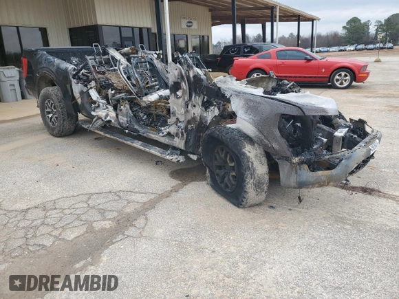 2021 Ford F-150 XL with VIN 1FTEW1EP8MFA87620, listed as a Copart auction lot 45039245 with 0 mi miles and Non Repairable. Bid and sale history available at carsss.com. Image 4.