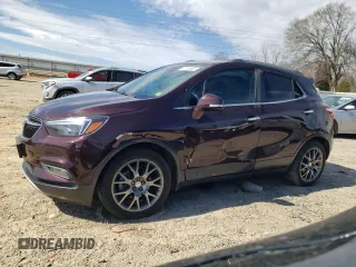 2018 Buick Encore Sport Touring with VIN KL4CJ1SB2JB687335, listed as a Copart auction lot 47752605 with 56,638 mi miles and Salvage Title. Bid and sale history available at carsss.com. Image 1.