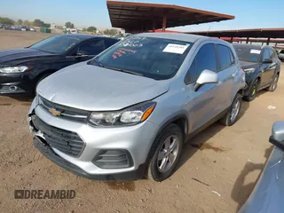 2022 Chevrolet Trax LS with VIN KL7CJKSMXNB555858, listed as a IAAI auction lot 41535285 with 75,468 mi miles and . Bid and sale history available at DreamBid. Image 17.