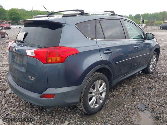 2014 Toyota RAV4 Limited with VIN 2T3DFREV7EW151011, listed as a IAAI auction lot 42111161 with 257,798 mi miles. Bid and sale history available at carsss.com. Image 4.