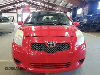 2007 Toyota Yaris with VIN JTDJT923375071567, listed as a Copart auction lot 55075735 with 195,309 mi miles and Clean Title. Bid and sale history available at carsss.com. Image 5.