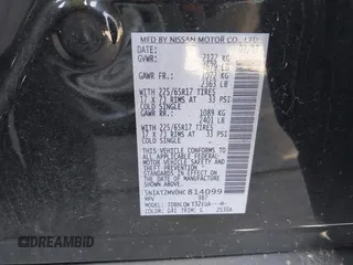 2017 Nissan Rogue SL z VIN 5N1AT2MV0HC814099, wystawiony jako IAAI lot #41800959 z przebiegiem Nie podano mil oraz . Historia ofert i sprzedaży dostępna na DreamBid. Obrazek 9.