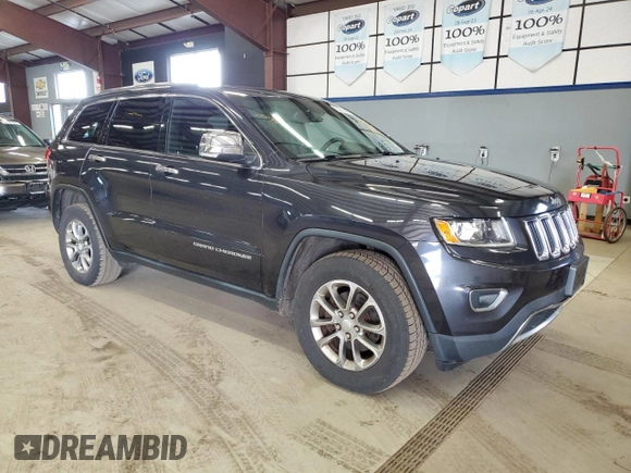 2014 Jeep Grand Cherokee Limited z VIN 1C4RJFBG9EC274885, wystawiony jako Copart lot #53243435 z przebiegiem 165 900 mil mil oraz Czysty tytuł • Clean title. Historia ofert i sprzedaży dostępna na DreamBid. Obrazek 4.