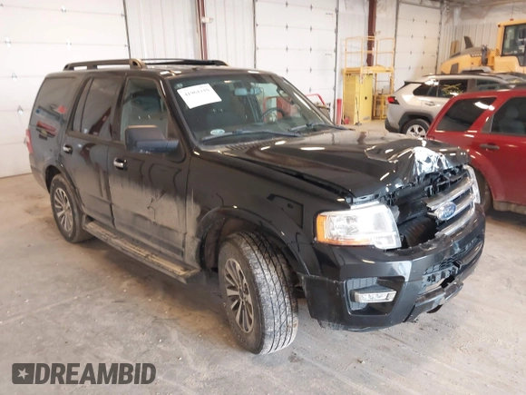 2017 Ford Expedition XLT z VIN 1FMJU1JT4HEA46965, wystawiony jako IAAI lot #41961210 z przebiegiem 157 377 mil mil oraz . Historia ofert i sprzedaży dostępna na DreamBid. Obrazek 1.