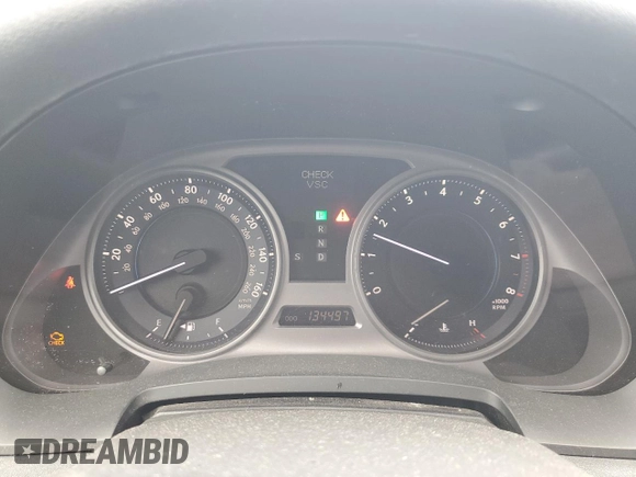 2006 Lexus IS 250 with VIN JTHCK262565000825, listed as a Copart auction lot 51835875 with 134,497 mi miles and Salvage Title. Bid and sale history available at DreamBid. Image 9.