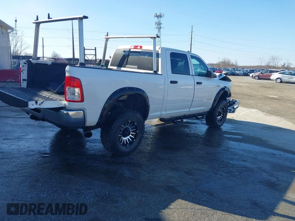 2019 Ram 2500 Tradesman with VIN 3C6UR5CJXKG596863, listed as a IAAI auction lot 41501007 with 64,518 mi miles. Bid and sale history available at carsss.com. Image 4.