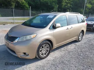 2011 Toyota Sienna XLE AAS with VIN 5TDYK3DC7BS008535, listed as a IAAI auction lot 42589645 with 208,624 mi miles and . Bid and sale history available at DreamBid. Image 20.
