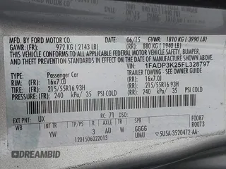 2015 Ford Focus SE with VIN 1FADP3K25FL328797, listed as a IAAI auction lot 41328404 with 72,368 mi miles. Bid and sale history available at carsss.com. Image 9.