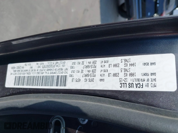2016 Jeep Patriot Latitude with VIN 1C4NJRFB2GD637975, listed as a IAAI auction lot 42662174 with 115,709 mi miles and . Bid and sale history available at DreamBid. Image 9.