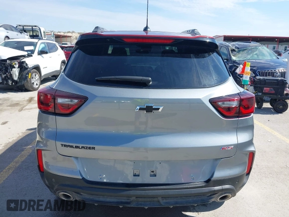 2025 Chevrolet TrailBlazer RS with VIN KL79MTSL1SB083236, listed as a IAAI auction lot 41685432 with 2,210 mi miles and . Bid and sale history available at DreamBid. Image 17.