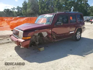 2008 Jeep Commander Limited z VIN 1J8HG58N68C210620, wystawiony jako Copart lot #55267725 z przebiegiem 217 005 mil mil oraz Szkoda całkowita • Salvage title. Historia ofert i sprzedaży dostępna na DreamBid. Obrazek 1.