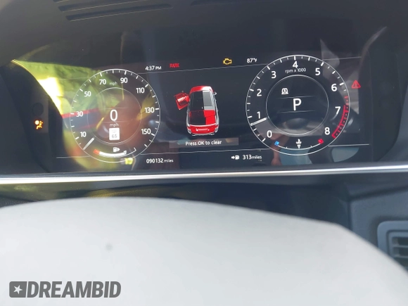 2018 Land Rover Range Rover Sport HSE with VIN SALWR2RV3JA699784, listed as a IAAI auction lot 41527567 with 90,132 mi miles and . Bid and sale history available at DreamBid. Image 7.