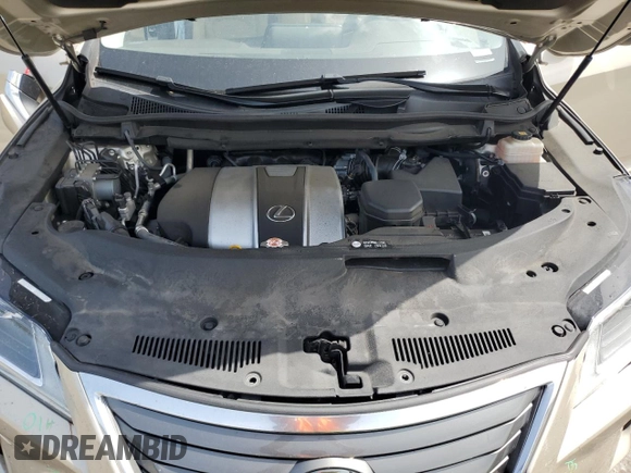 2018 Lexus RX 350 z VIN 2T2ZZMCA4JC104390, wystawiony jako Copart lot #59490665 z przebiegiem 108 237 mil mil oraz Szkoda całkowita • Salvage title. Historia ofert i sprzedaży dostępna na DreamBid. Obrazek 12.