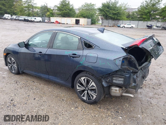 2017 Honda Civic EX-L with VIN 19XFC1F76HE008408, listed as a IAAI auction lot 42365568 with 59,948 mi miles and . Bid and sale history available at DreamBid. Image 3.