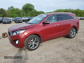 2016 Kia Sorento SX z VIN 5XYPKDA54GG112380, wystawiony jako Copart lot #52982945 z przebiegiem 141 765 mil mil oraz Szkoda całkowita • Salvage title. Historia ofert i sprzedaży dostępna na DreamBid. Obrazek 1.