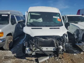 2023 Ford Transit Cargo with VIN 1FTBR1CG6PKB89510, listed as a Copart auction lot 46370565 with 180,309 mi miles and Salvage Title. Bid and sale history available at carsss.com. Image 5.