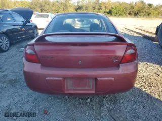 2005 Dodge Neon SXT with VIN 1B3ES56C85D289239, listed as a Copart auction lot 78266944 with 127,918 mi miles and Clean Title. Bid and sale history available at carsss.com. Image 6.