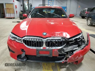 2021 BMW 3 Series 330e with VIN 3MW5P7J02M8C12528, listed as a Copart auction lot 49859615 with 0 mi miles and Salvage Title. Bid and sale history available at carsss.com. Image 5.