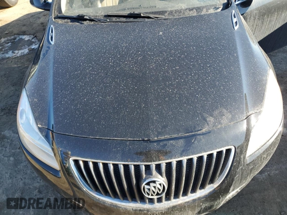 2012 Buick Regal with VIN 2G4GR5EK1C9113375, listed as a Copart auction lot 43062605 with 108,565 mi miles and Salvage title. Bid and sale history available at DreamBid. Image 12.
