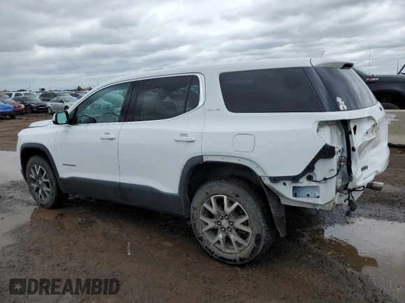 2021 GMC Acadia SLE with VIN 1GKKNKLAXMZ160810, listed as a Copart auction lot 58983335 with 112,006 mi miles and Clean title. Bid and sale history available at DreamBid. Image 2.
