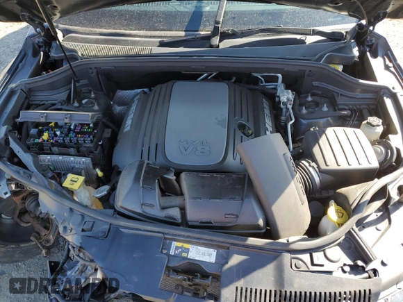 2014 Dodge Durango R/T with VIN 1C4SDJCTXEC306881, listed as a Copart auction lot 53499755 with 108,843 mi miles and Salvage title. Bid and sale history available at DreamBid. Image 12.