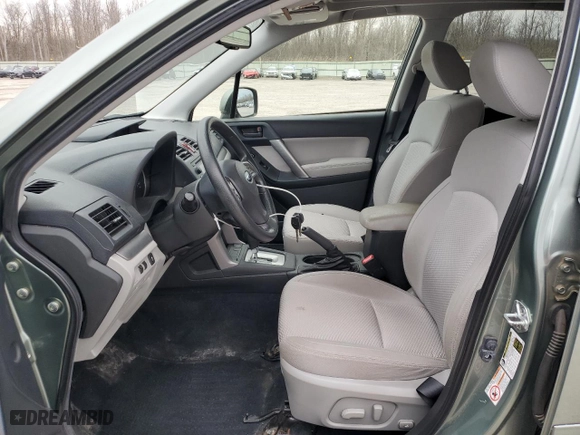 2015 Subaru Forester 2.5i Premium with VIN JF2SJADC4FH459107, listed as a Copart auction lot 53522225 with 34,277 mi miles and Salvage Title. Bid and sale history available at carsss.com. Image 7.