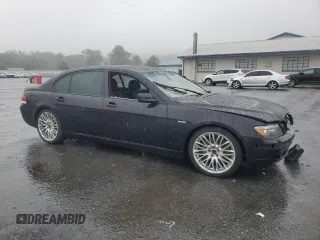 2006 BMW 7 Series 750Li z VIN WBAHN83516DT59723, wystawiony jako Copart lot #61220845 z przebiegiem Nie podano mil oraz Szkoda całkowita • Salvage title. Historia ofert i sprzedaży dostępna na DreamBid. Obrazek 4.