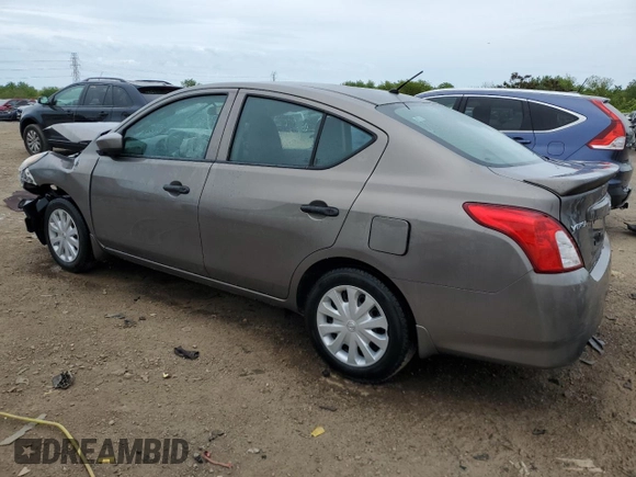 2017 Nissan Versa SV z VIN 3N1CN7AP9HL819481, wystawiony jako Copart lot #56938455 z przebiegiem 35 351 mil mil oraz Nie do naprawy • Non repairable. Historia ofert i sprzedaży dostępna na DreamBid. Obrazek 2.