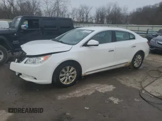 2010 Buick LaCrosse CX with VIN 1G4GB5EGXAF138148, listed as a Copart auction lot 46736145 with 132,022 mi miles and Salvage Title. Bid and sale history available at carsss.com. Image 1.