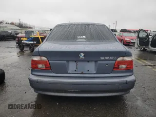 2002 BMW 5 Series 530iA with VIN WBADT63402CH92890, listed as a Copart auction lot 81997524 with 258,244 mi miles and Salvage Title. Bid and sale history available at carsss.com. Image 6.