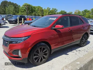 2022 Chevrolet Equinox RS with VIN 3GNAXMEV7NS100888, listed as a Copart auction lot 47403065 with 136,647 mi miles and Clean Title. Bid and sale history available at DreamBid. Image 1.