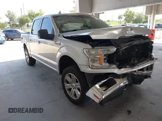 2018 Ford F-150 XL with VIN 1FTEW1EG2JFB52134, listed as a IAAI auction lot 42334009 with 130,315 mi miles and . Bid and sale history available at DreamBid. Image 1.