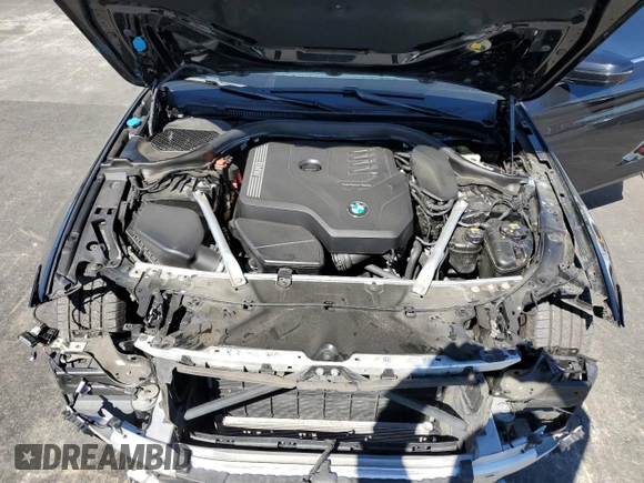 2020 BMW 5 Series 530i with VIN WBAJR3C05LCE13851, listed as a Copart auction lot 46466885 with 66,104 mi miles and Salvage Title. Bid and sale history available at DreamBid. Image 13.