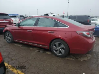 2016 Hyundai Sonata Hybrid Limited with VIN KMHE34L18GA026418, listed as a Copart auction lot 80836753 with Not Provided miles. Bid and sale history available at carsss.com. Image 2.
