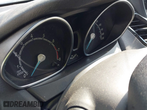 2019 Ford Fiesta SE with VIN 3FADP4EJ0KM136804, listed as a IAAI auction lot 41657106 with 999,999 mi miles. Bid and sale history available at carsss.com. Image 7.