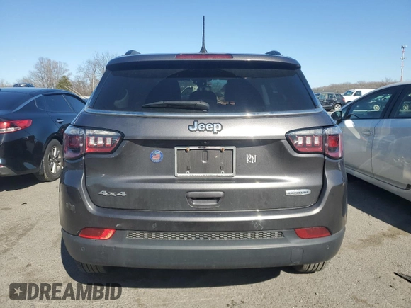 2022 Jeep Compass Latitude with VIN 3C4NJDBB2NT102421, listed as a Copart auction lot 48374025 with Not Provided miles and Salvage Title. Bid and sale history available at DreamBid. Image 6.