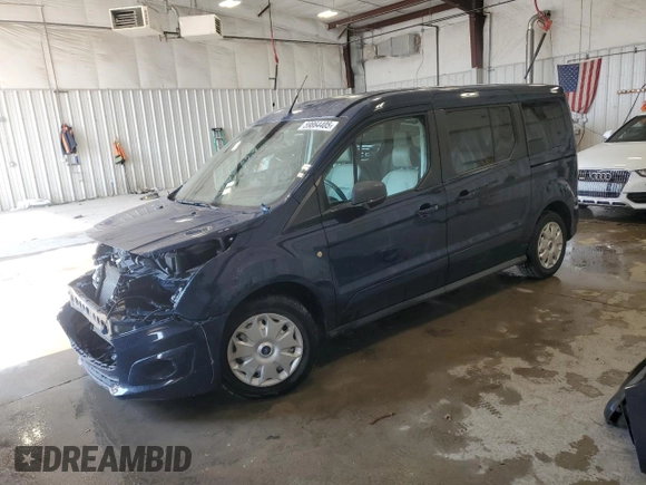 2014 Ford Transit Connect XLT with VIN NM0GS9F76E1154695, listed as a Copart auction lot 59864405 with 37,290 mi miles and Non repairable. Bid and sale history available at DreamBid. Image 1.