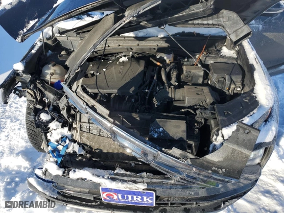 2023 Hyundai Tucson Limited with VIN 5NMJECAE7PH166608, listed as a Copart auction lot 43954775 with 35,085 mi miles and Salvage Title. Bid and sale history available at carsss.com. Image 12.